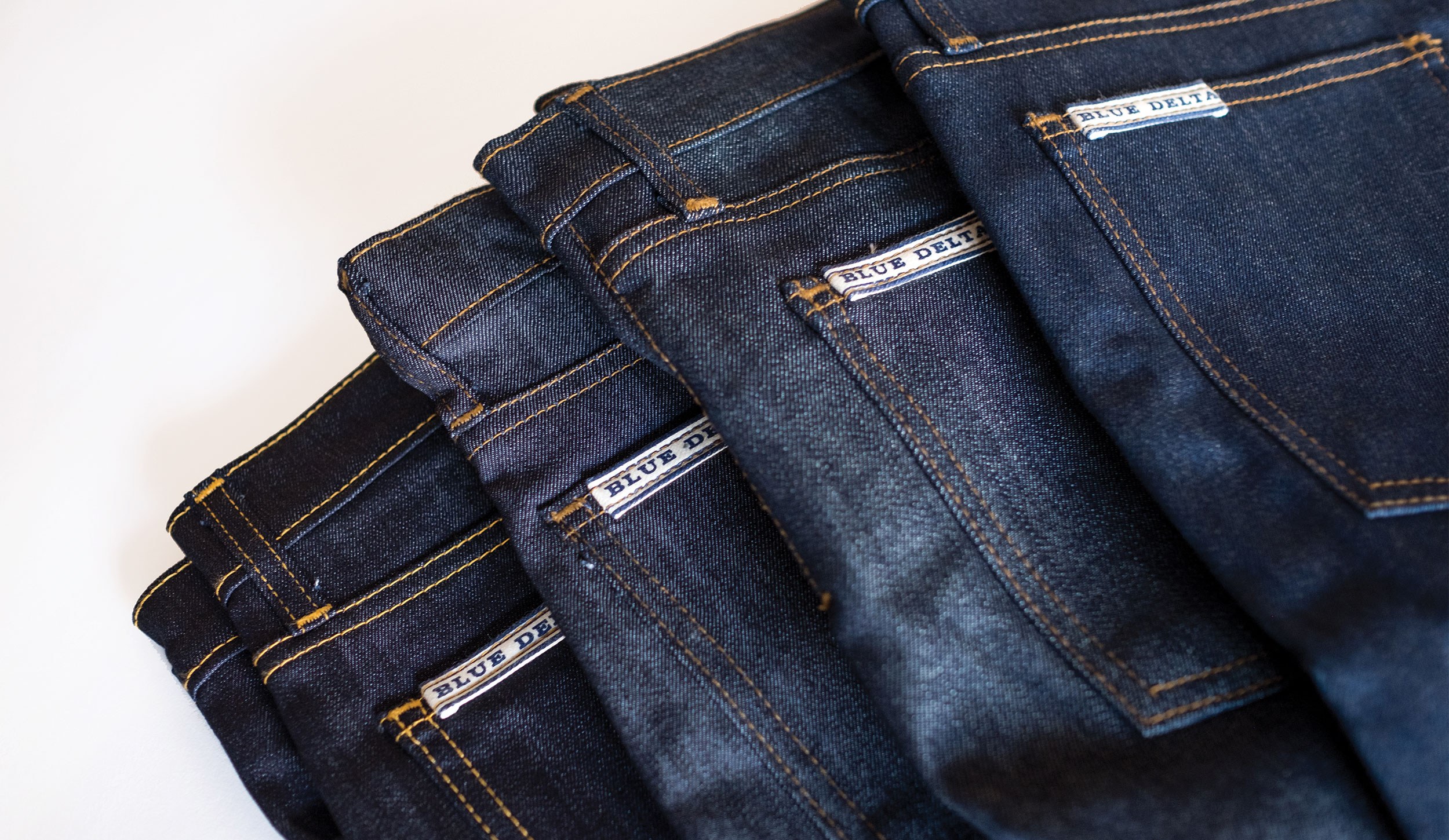 Natural Indigo Denim - Blue Delta Jeans